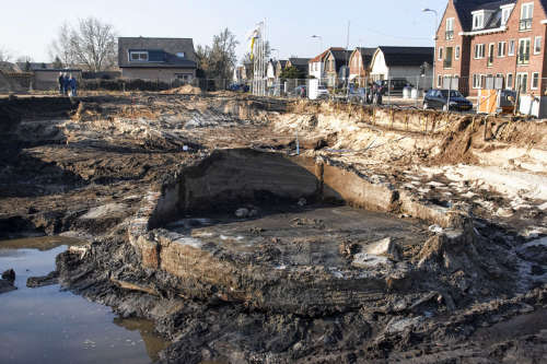 Fundering gasfabriek blootgelegd